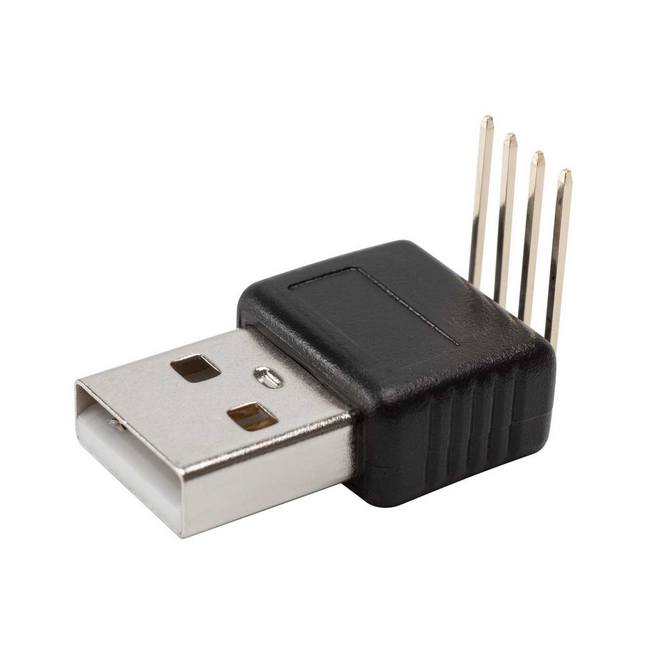 USB A Male To 4Pin 90 ڈگری PCB ٹرمینل