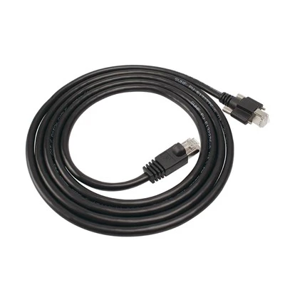 صنعتی کیمرہ گیگابٹ ہائی لچکدار شیلڈ RJ45 مرد سے مردانہ نیٹ ورک کیبل